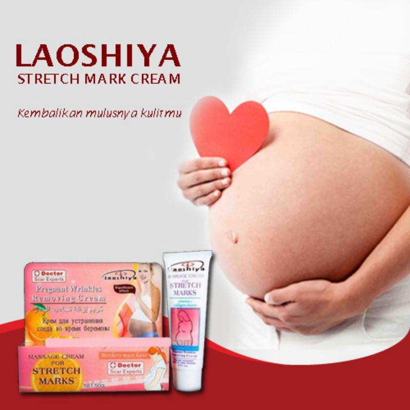 Laoshiya Massage Cream Penghilang Stretch Mark - ORIGINAL