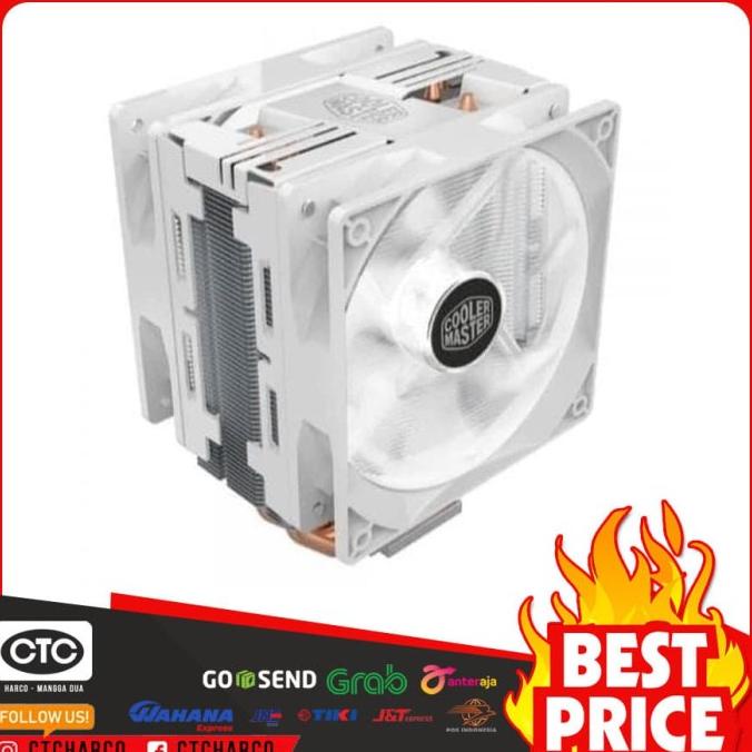 Cpu Cooler Master Hyper 212 Led Turbo White Edition - Fan Processor
