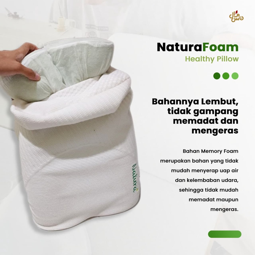 Bantal Contour Memory Foam Untuk Kesehatan Tidur Anda