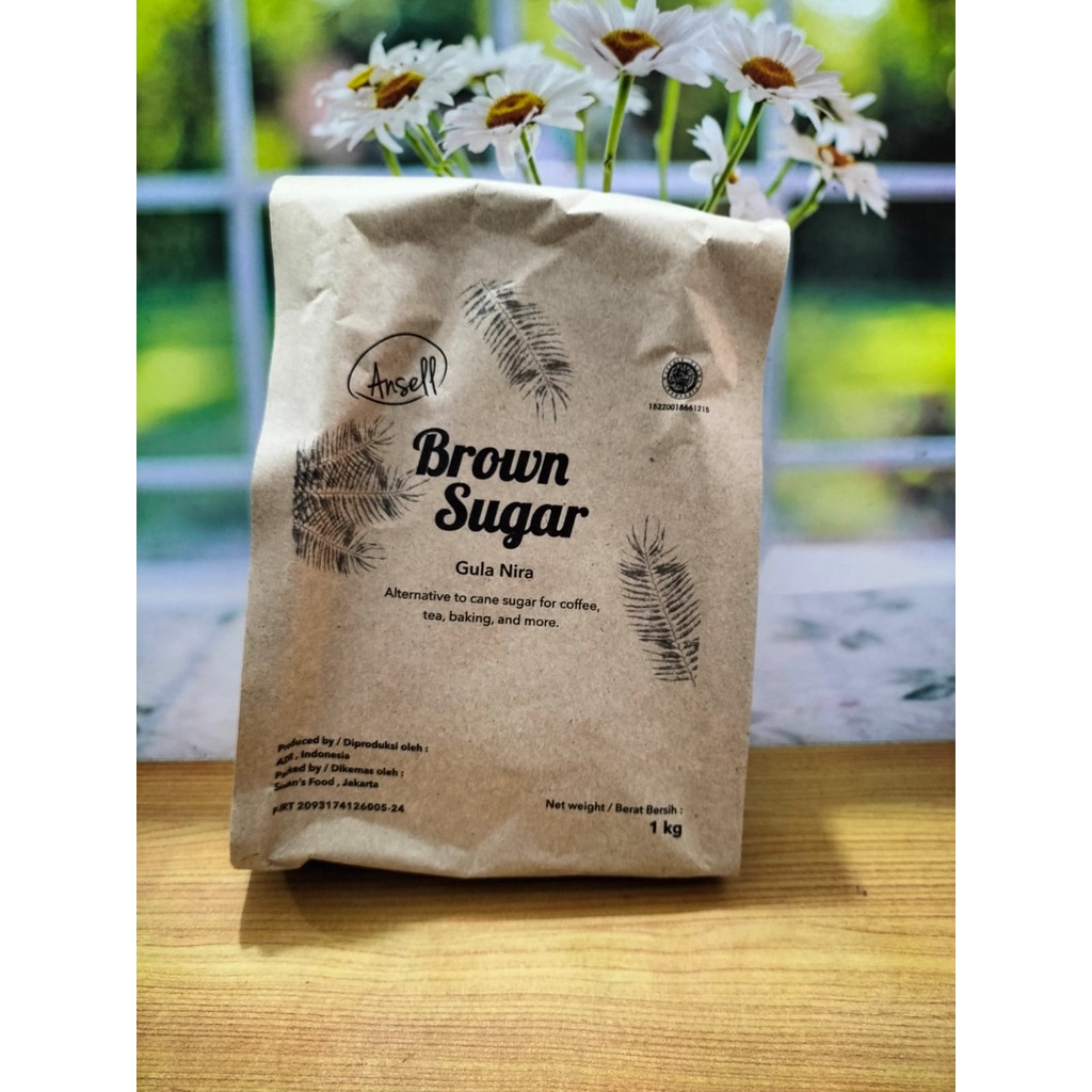 Ansell Brown Sugar / Gula Nira 1kg