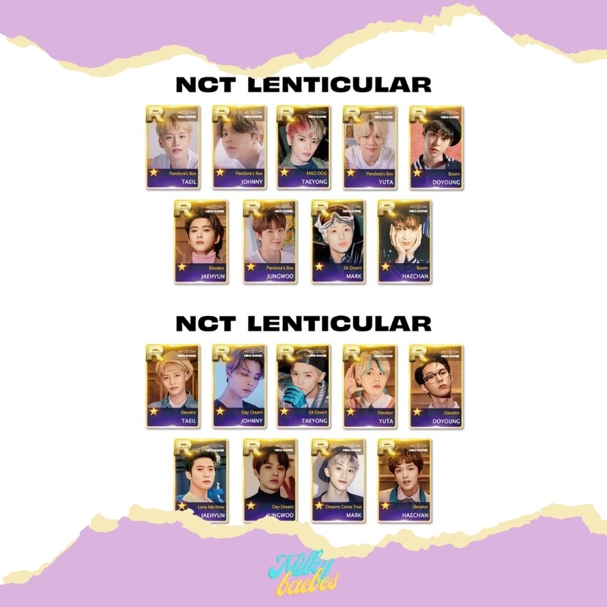 ✨[READY STOCK (baca desc box)] Lenticular NCT 127 - Neo Zone✨ TAEIL JOHNNY YUTA TAEYONG DOYOUNG JAEH
