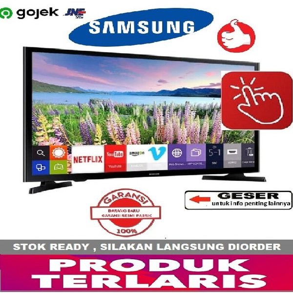 Miliki SAMSUNG LED TV 32 Inch - UA32N4300 - Hitam -Smart TV - garansi RESMI SAMSUNG Diskon