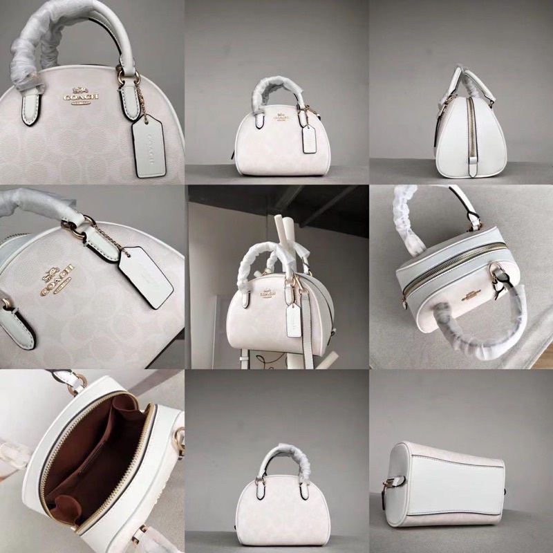 Coach Sydney Satchel In Signature Canvas (CA591)