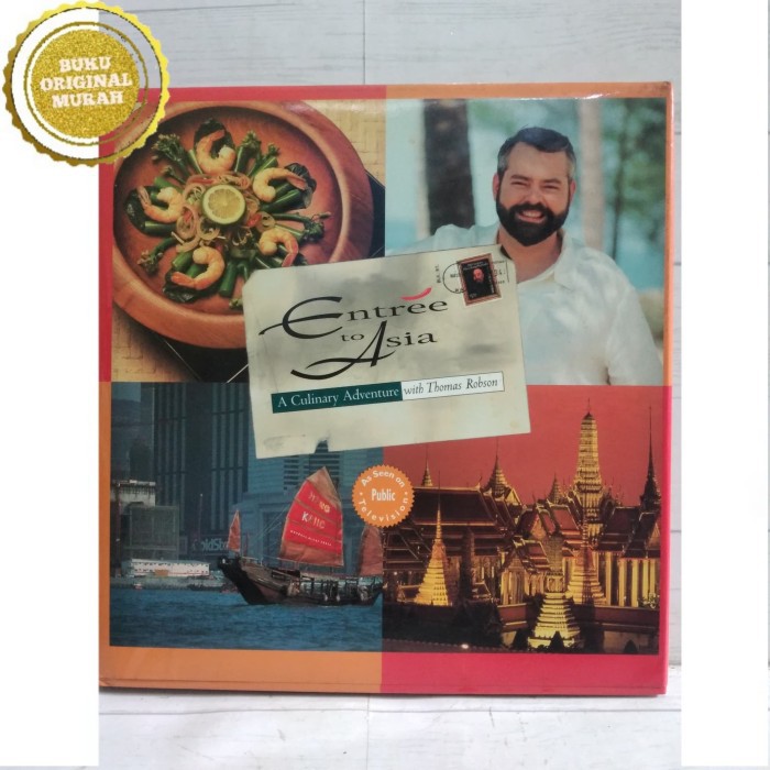 

ORIGINAL Buku Entre To Asia A Culinary Adventure With Thomas Robson