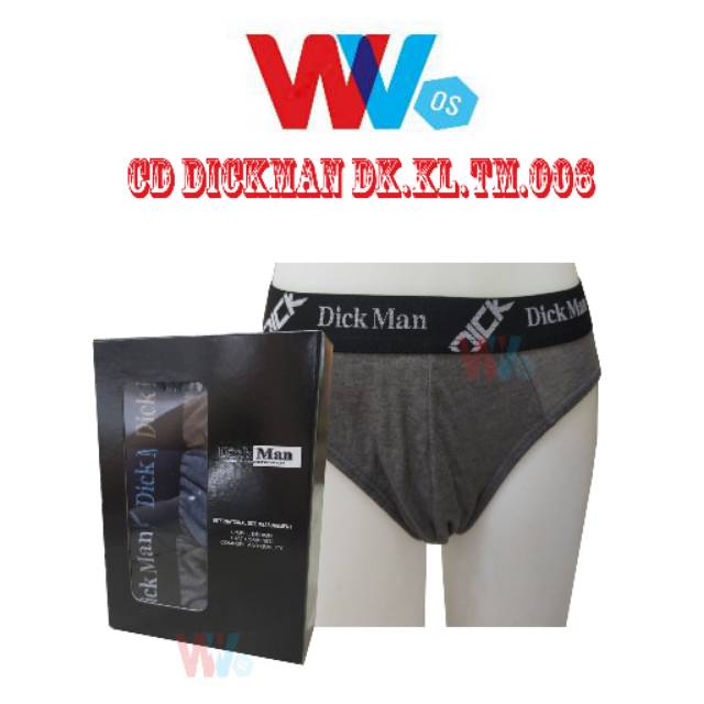 Celana Dalam Pria Dickman isi 3 CD Misty Karet Boxer DK.KL.TM.006