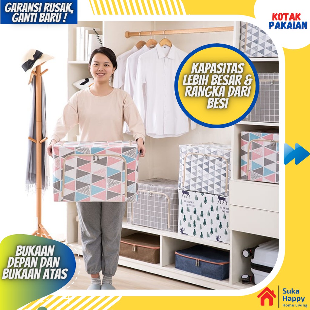 Rak Baju Lemari Pakaian Tempat Kotak Wadah Penyimpanan Baju Pakaian Celana Dalam Bra Mainan Anak Toy