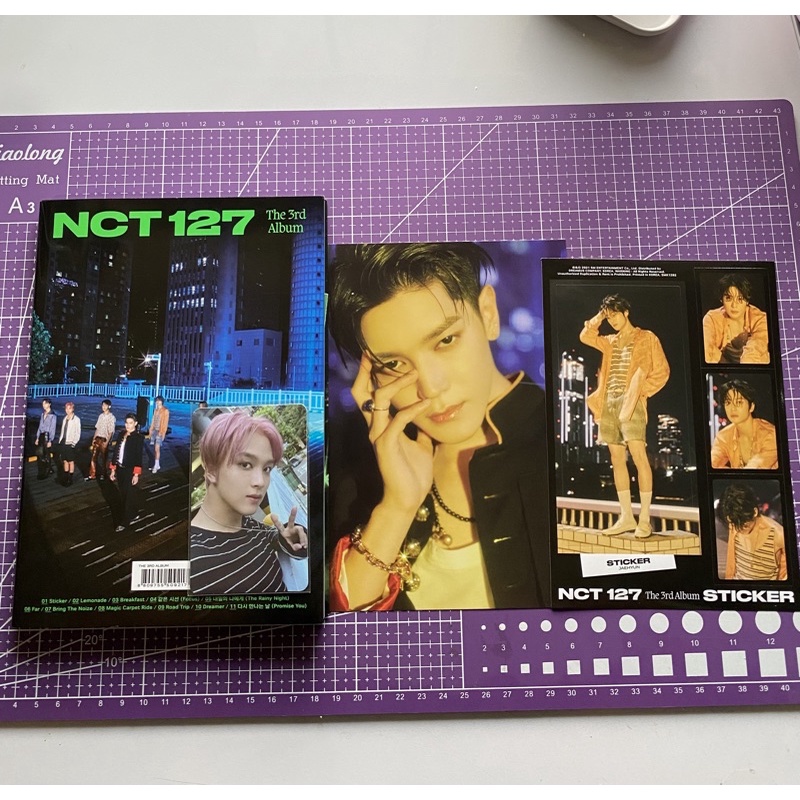READY STOCK OFFICIAL ALBUM NCT 127 UNSEALED STICKER SEOUL CITY VER PHOTOCARD HAECHAN JAEHYUN TAEYONG