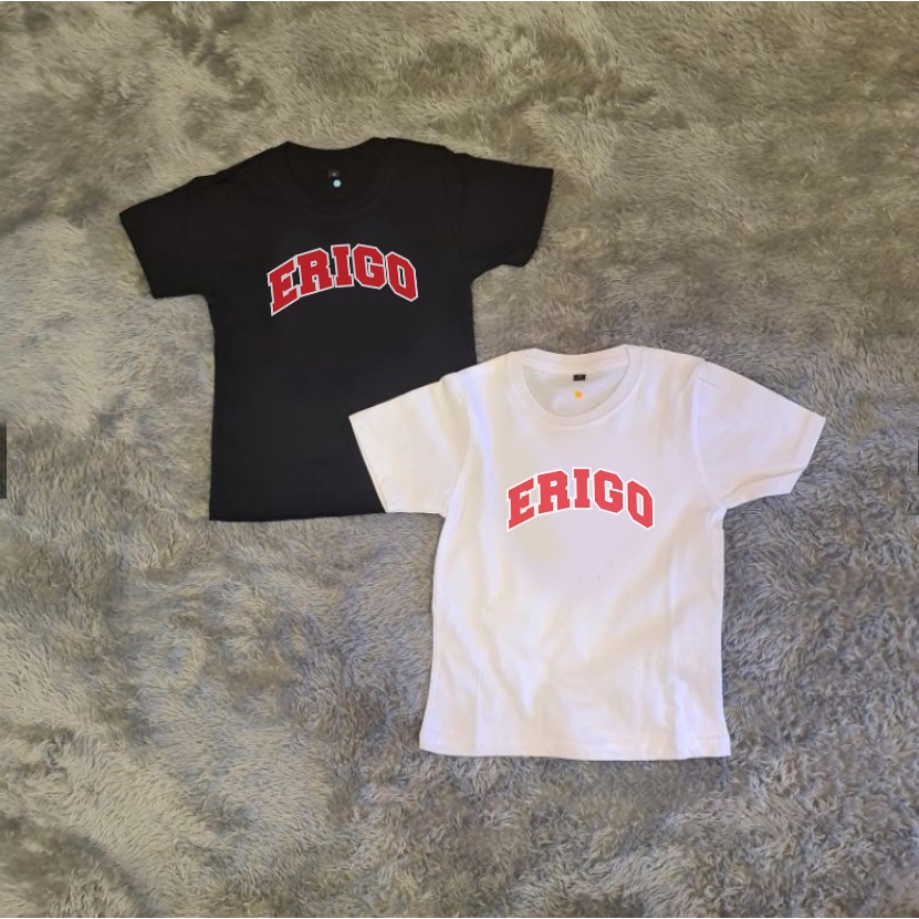 Baju Kaos Anak Laki Laki & Perempuan Erigo Catoon Combed 30s Premium Unisex