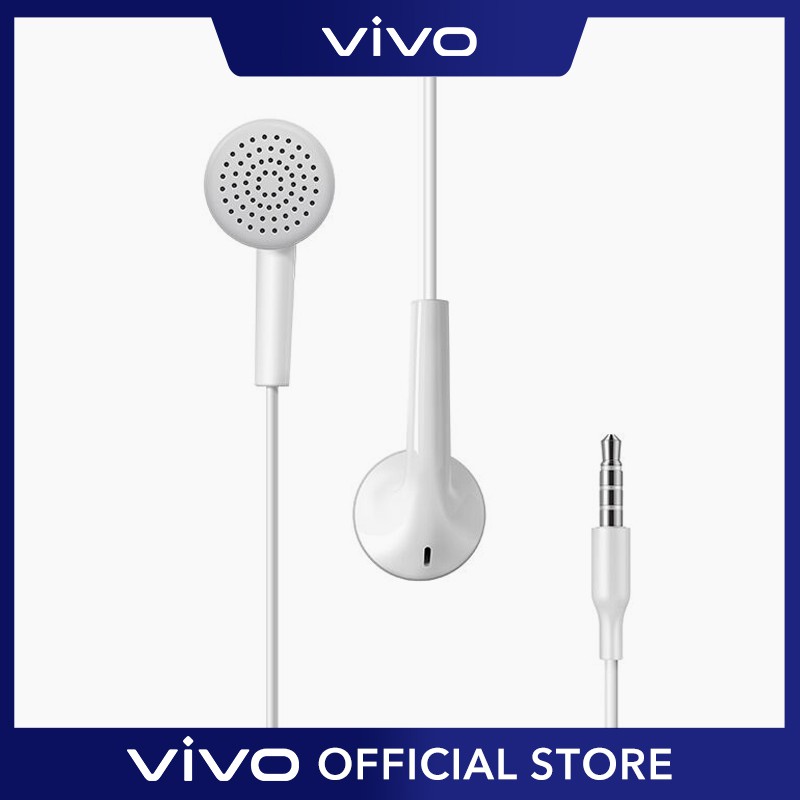 vivo Earphone XE100 Original [Mikrofon tersedia] - Garansi Resmi 6 Bulan-2