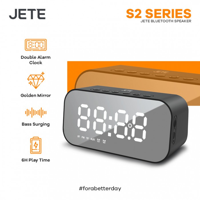 SPEAKER JETE S2 BLUETOOTH V5.0 STEREO SOUND