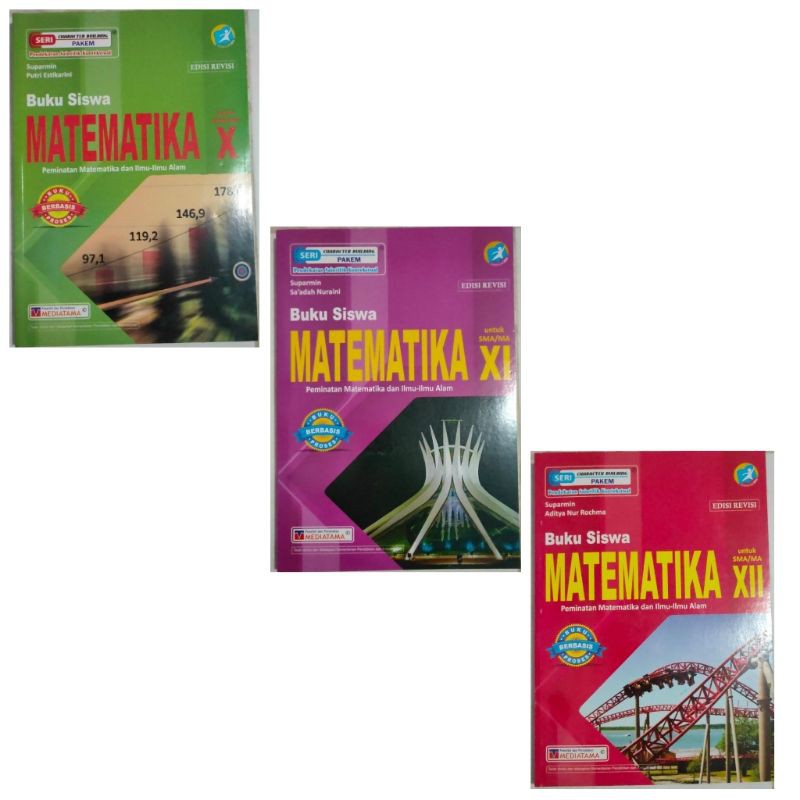 Matematika Peminatan Mediatama SMA Kelas X XI dan XII Kurikulum 2013 Edisi Revisi