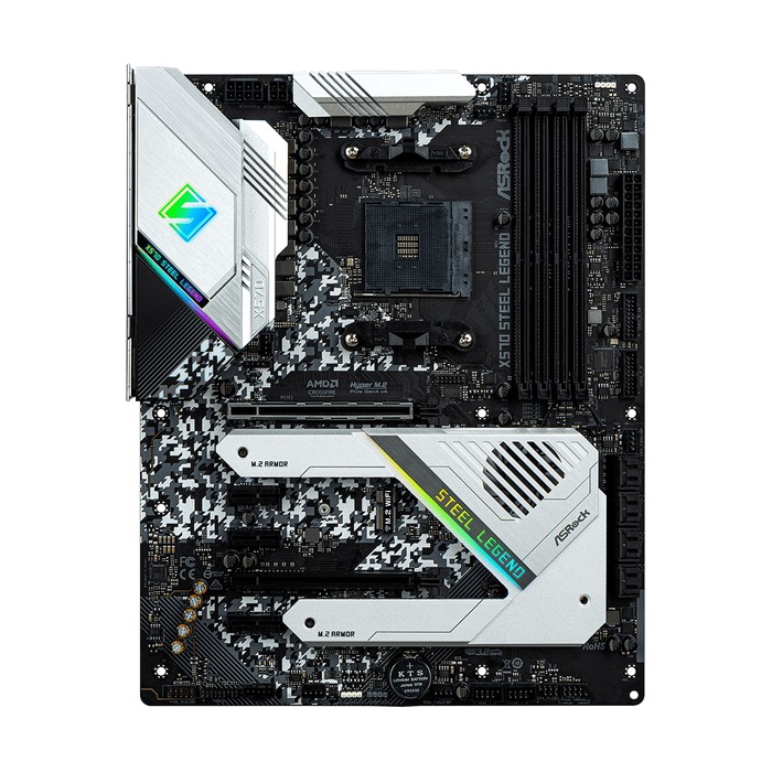 ASRock X570 Steel Legend (AM4, AMD Premium X570, DDR4, USB3.2, SATA3)