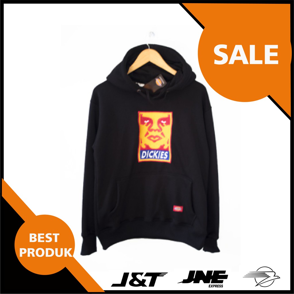 HOODIE DICKIES PREMIUM jaket dickies hitam bordir