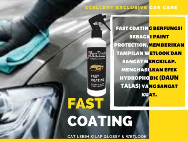 cod PENGKILAP BODY MOBIL &amp; MOTOR -FAST COATING-BY Xcellent