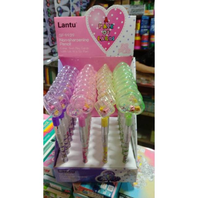

Pensil bensia fancy dadu 32pcs