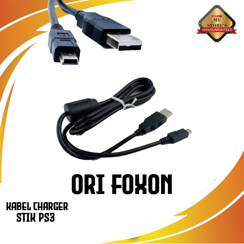 Kabel Usb Charger Stik Ps3 FOXON / Kabel Cas Stik Ps3 / Kabel Foxon / Kabel USB ORI FOXON