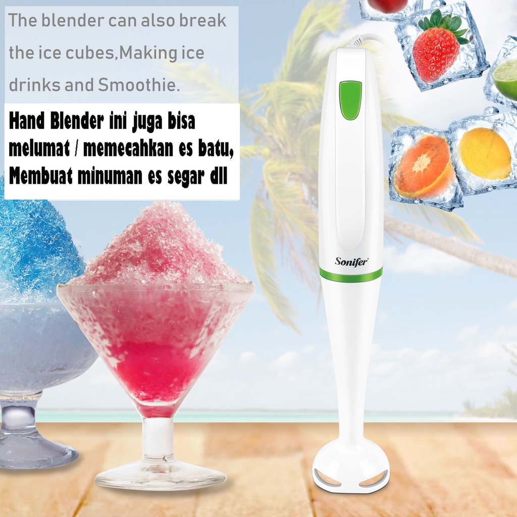 Hand Blender Sonifer FREE Gelas Ukur Takaran 1.000 ML