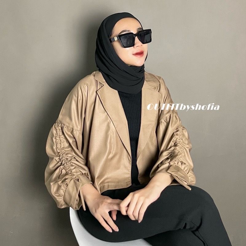 LORA BLAZER LINEN LD 140 CM