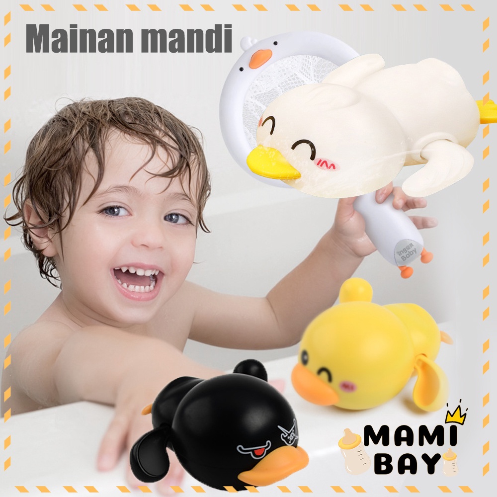 Mamibayi Bebek plastik mainan mandi anak bebek mainan BPA free