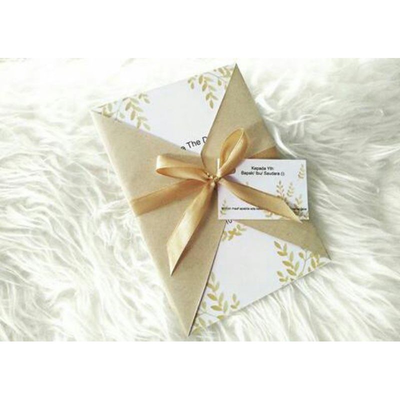 

undangan pita custom