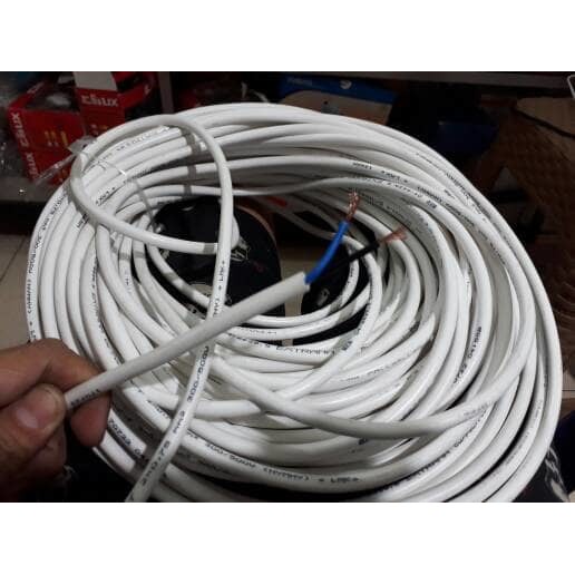 ETERNA Kabel Listrik Serabut isi 2 NYMHY 2x0.75 per meter