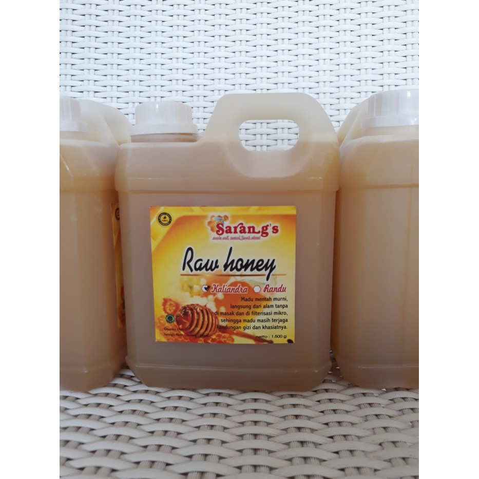 

MADU KALIANDRA 1500gr- MADU ASLI-RAW HONEY - MMD695