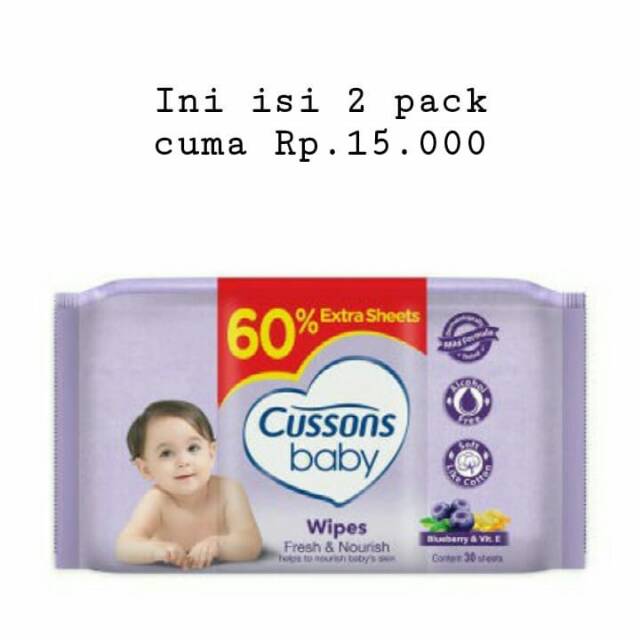 Tissu basah cussons