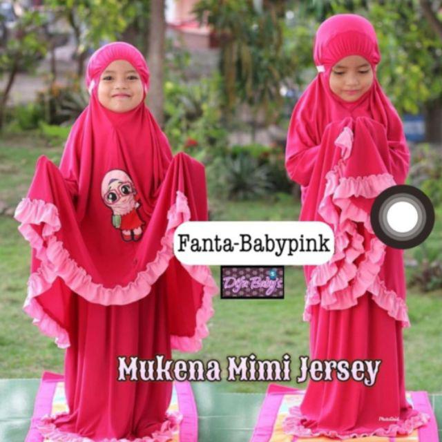 MUKENA ANAK LOL /LOL LED 3-5ERIN COLLECTION-Panta-babypink