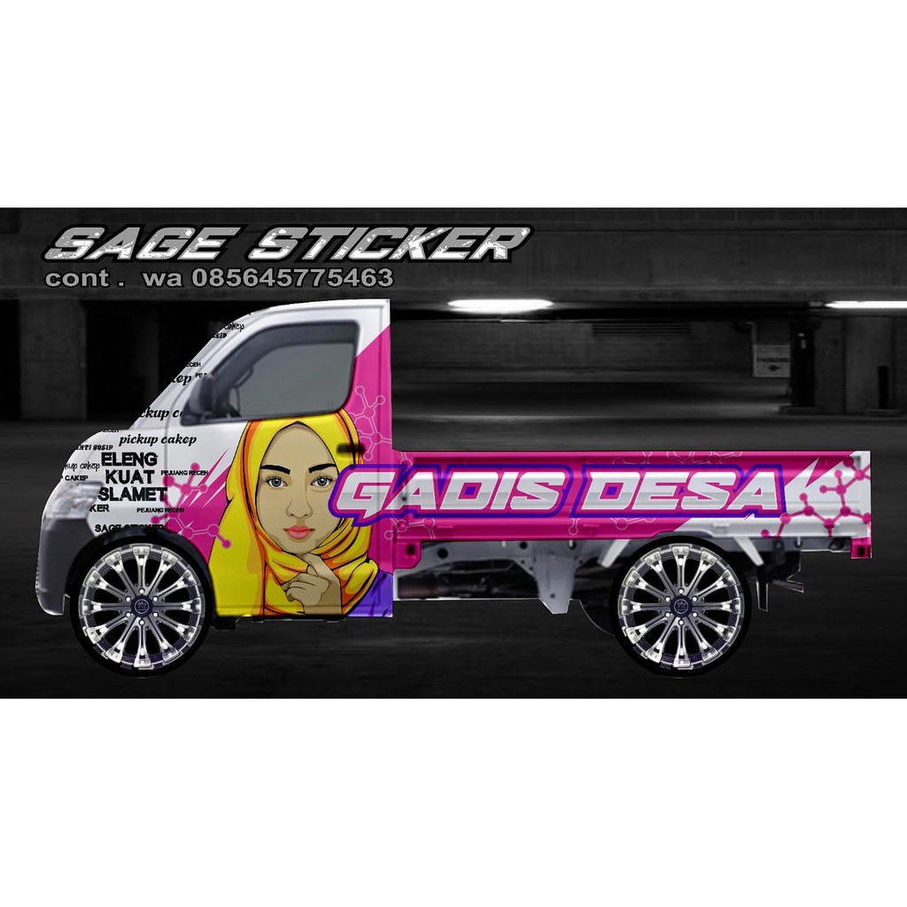DECAL MOBIL GRANDMAX 2
