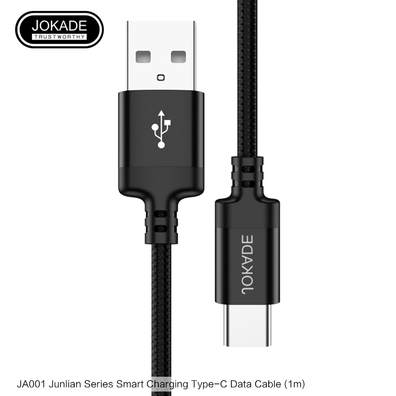 JOKADE JA001 Cable Nylon Braided TIPE C USB 100CM 5A