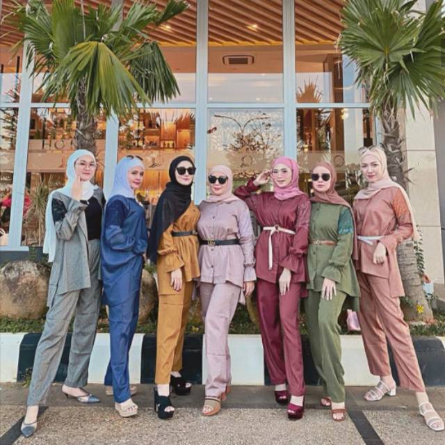 Homy SET Daily Set Piyama Dear Kinara Emily Pajamas Piyama Multifungsi