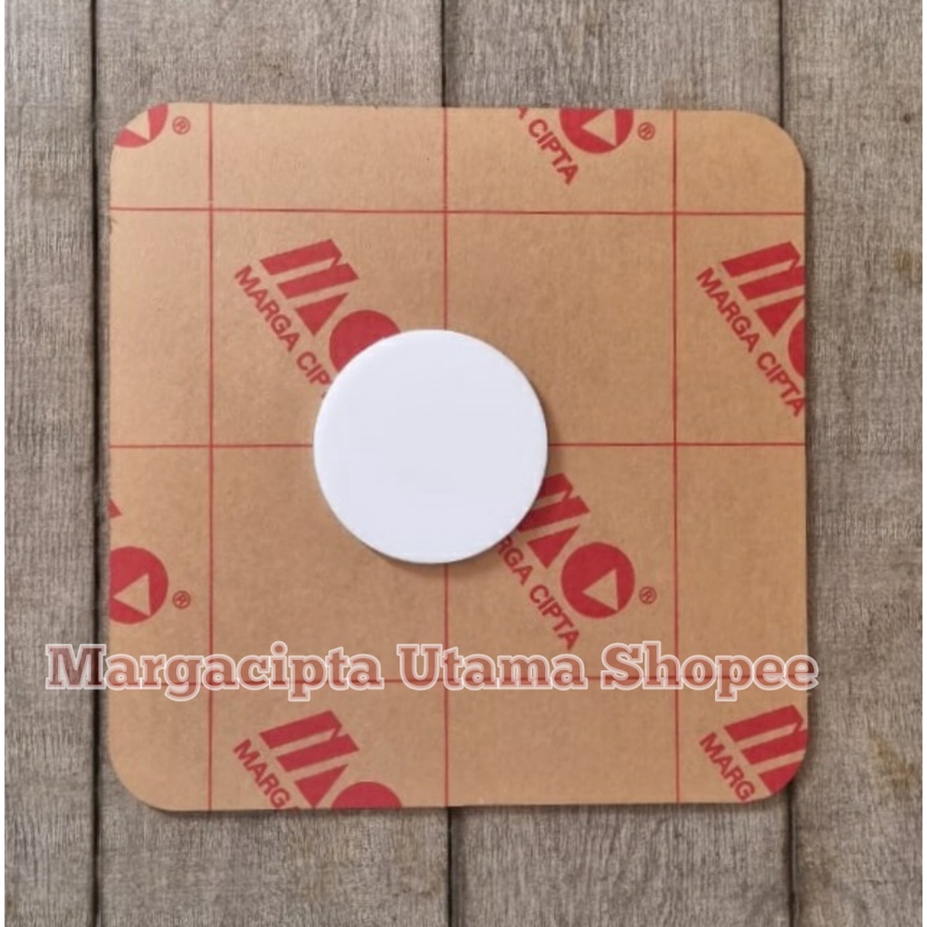 Premium Acrylic Putih Solid 3mm Diameter 82cm Akrilik Laser Cutting Bulat Potongan