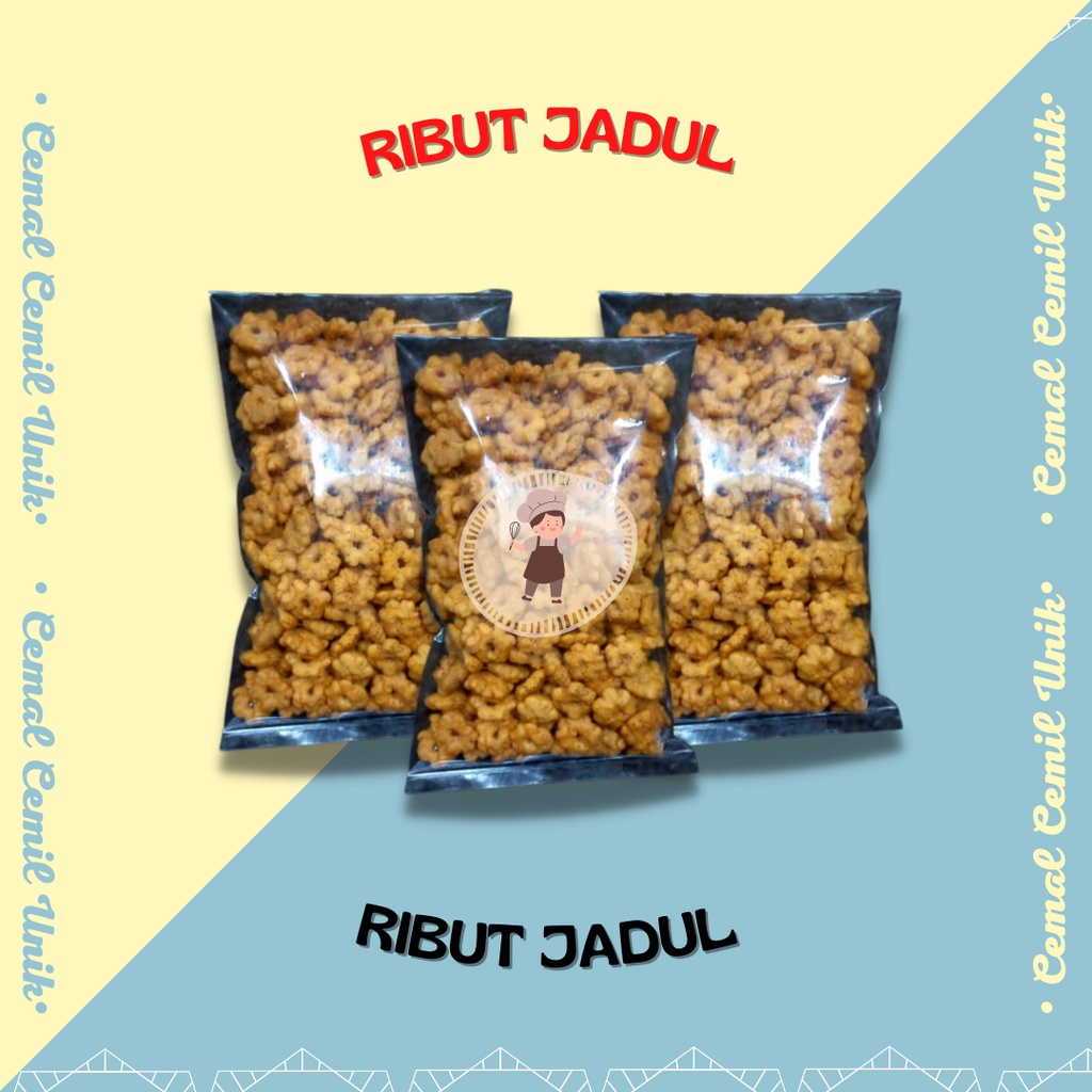 

Camilan Ribut Jadul 250 gram