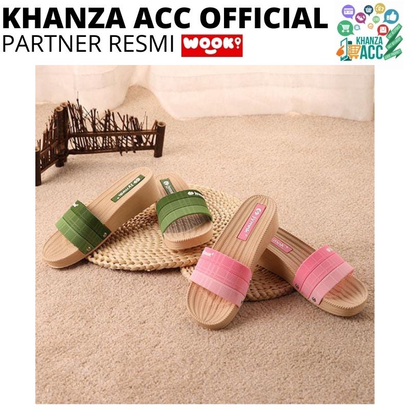 KHANZAACC SAMONO SS004 Sandal Fashion Wanita Anti Licin Outdoor Sports Slippers