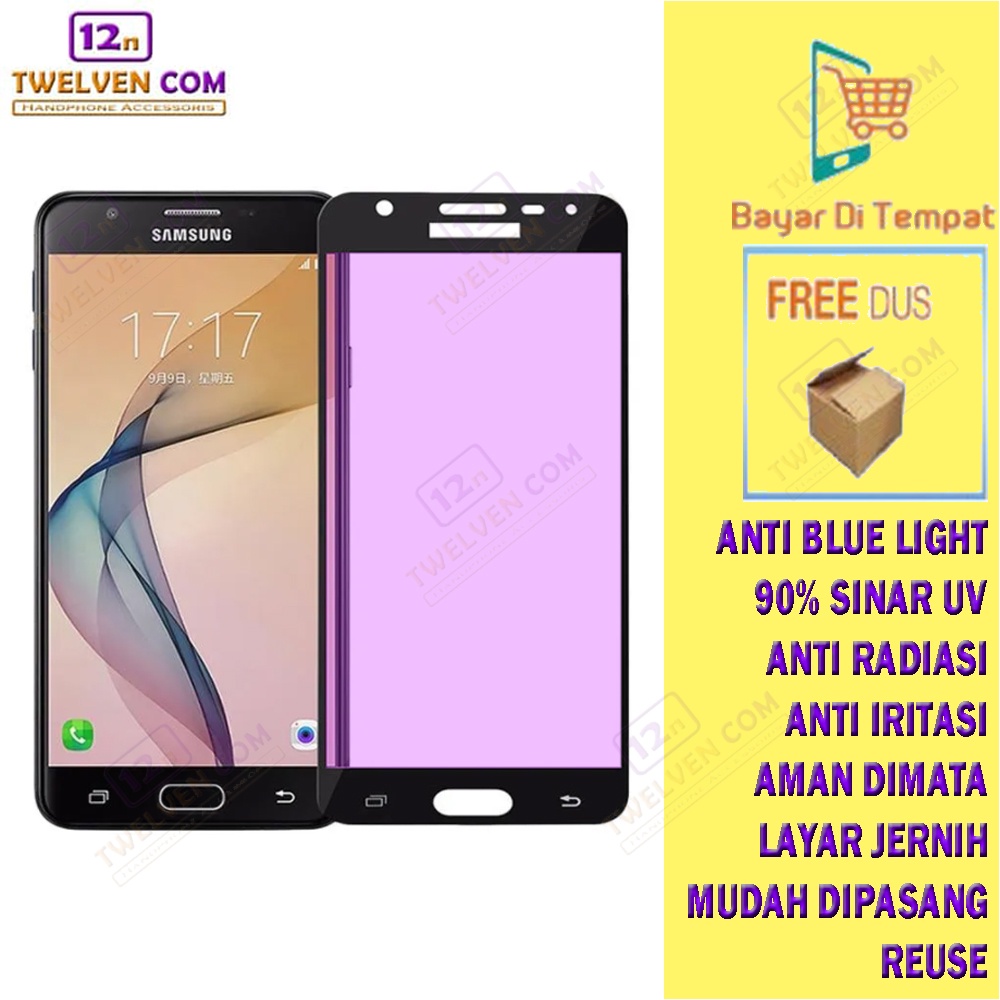 [FLASH SALE] ANTI BLUE LIGHT TEMPERED GLASS Samsung J5 Pro