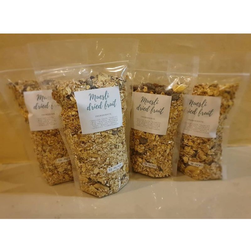 

Muesli dried fruit 400 gram