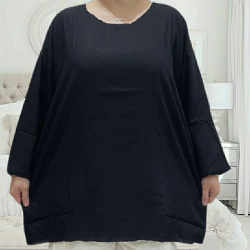 atasan jumbo wanita size XXXL JUMBO BIG SIZE LD 137 CM baju jumbo wanita atasan bigsize wanita bahan rayon high quality