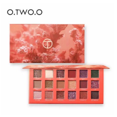 O.TWO.O Palet Eyeshadow Isi 18 Warna Glitter 9995