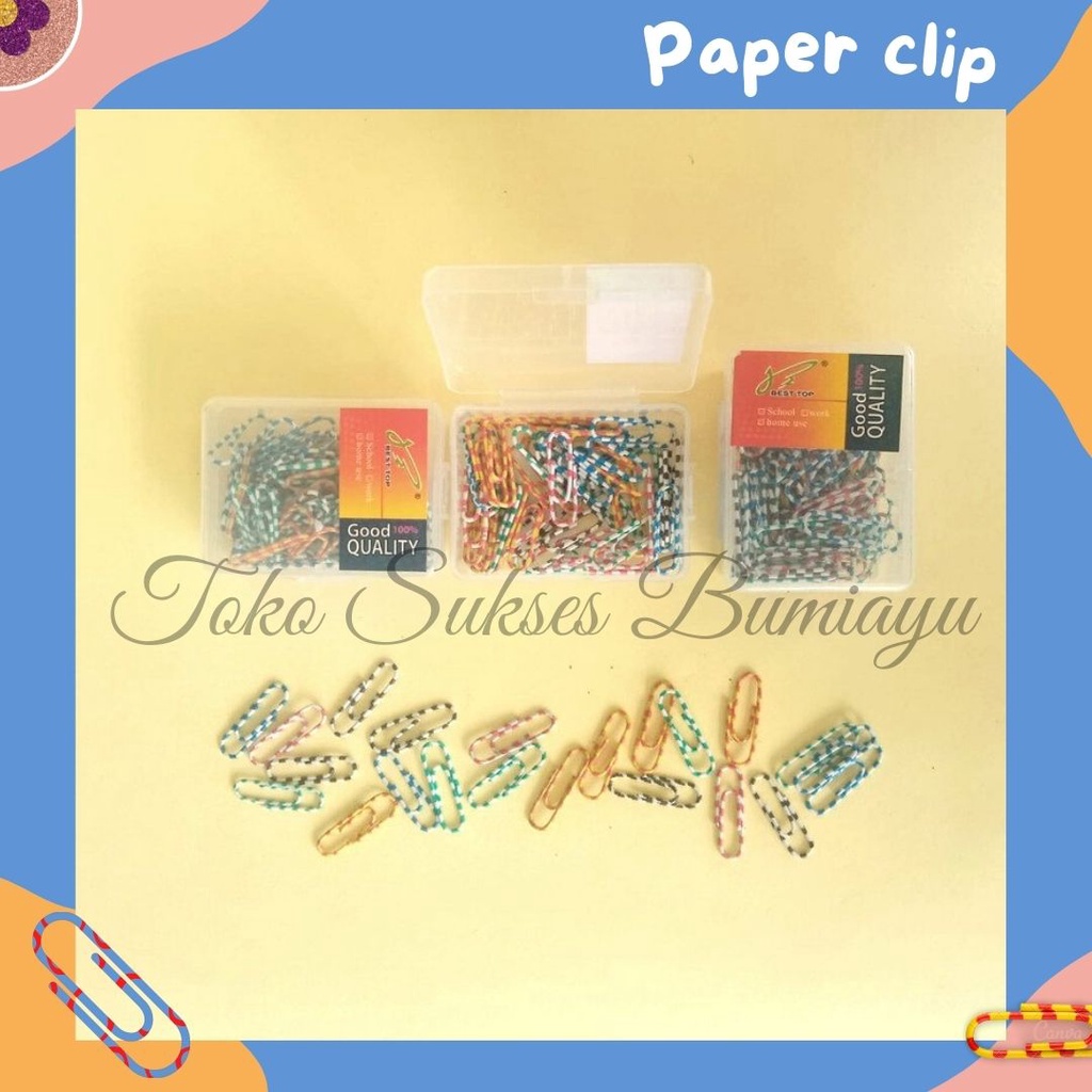 PAPER CLIP WARNA / PAPER CLIP BELANG / PAPER CLIP