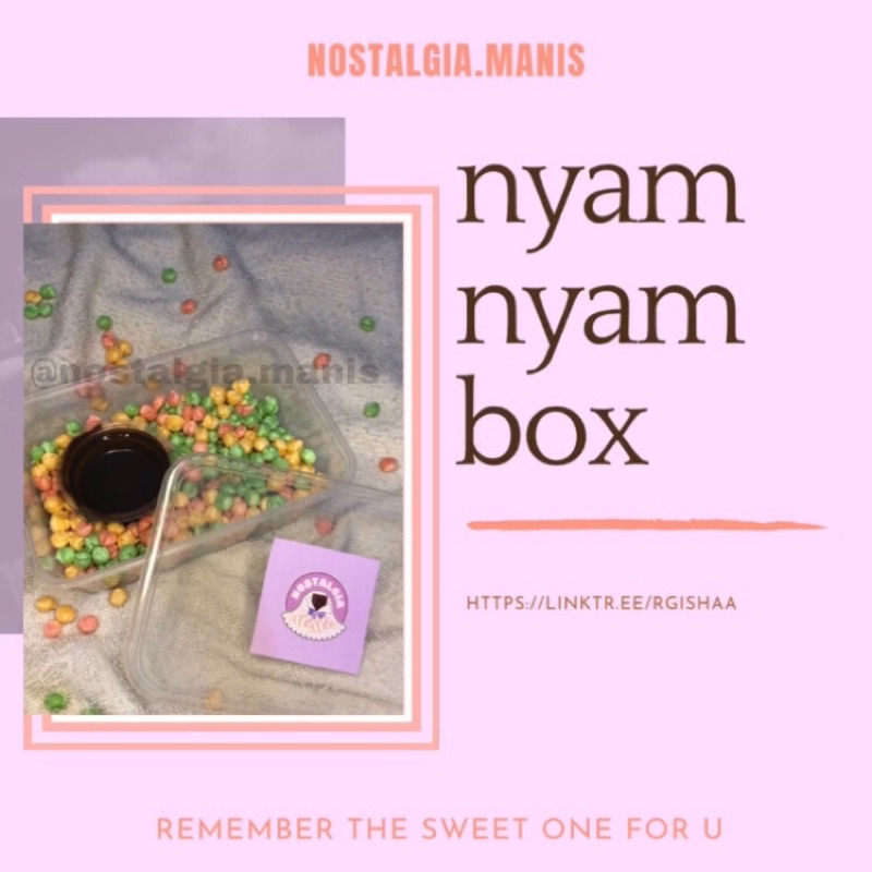 

NYAMNYAM BOX PREMIUM BERHADIAH UANG TUNAI