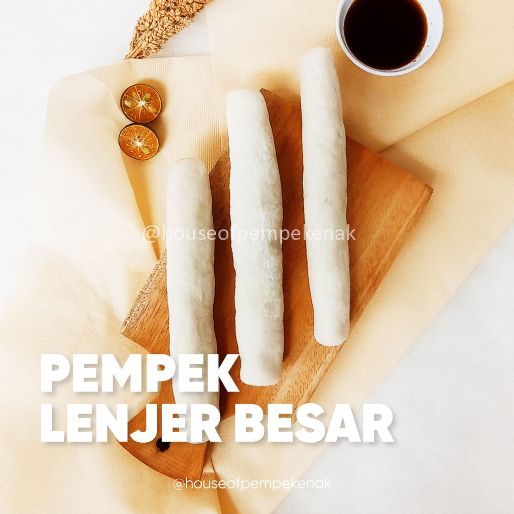 

Pempek Lenjer Besar (2pcs)