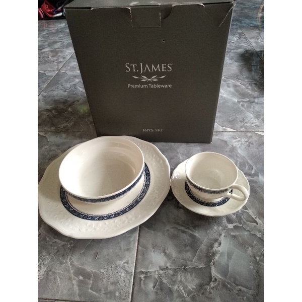 st james premium tableware baru (belum pernah dipakai)