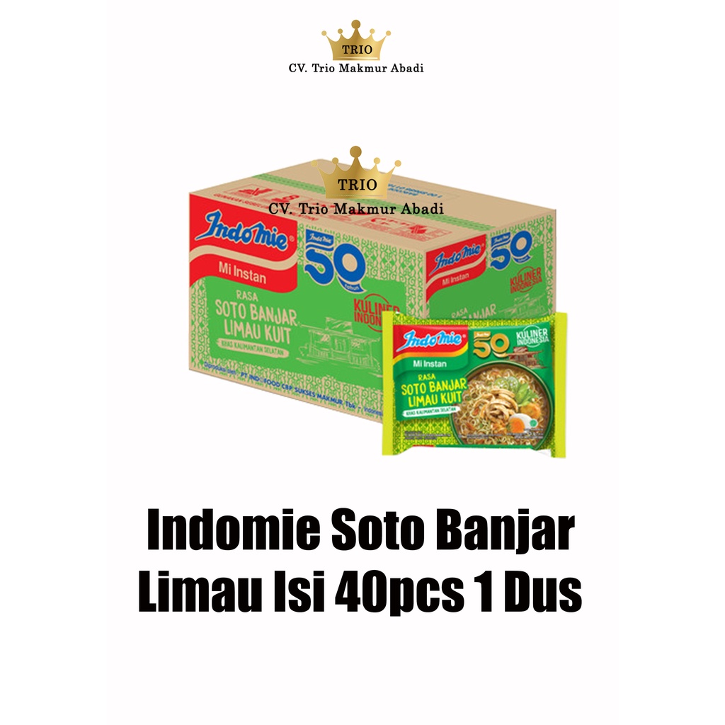 

Indomie Soto Banjar Limau 1 Dus