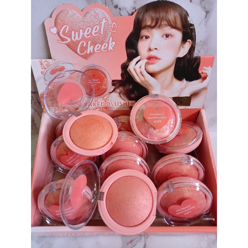 BEST SELLER HIGLITER  SWEET CHECK | BE PRETTY BAKED KISS BEAUTY NO.83503 | 81728-03/8134