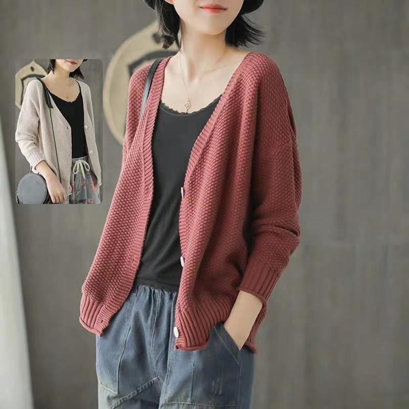  Cardigan  rajut kancing  BIG SIZE Shopee Indonesia