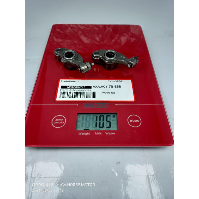 Templar Roller Rocker Arm Pelatuk Klep Piano Klep Honda Vario 125 CBS Vario 150 Qualitas Original