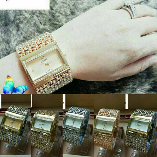 Jam tangan cewek rantai gold