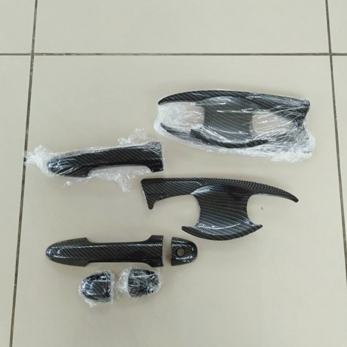 PAKET HANDLE COVER TANKI &amp; OUTER CARBON MOBIL ALL NEW INNOVA REBORN 2016-2021