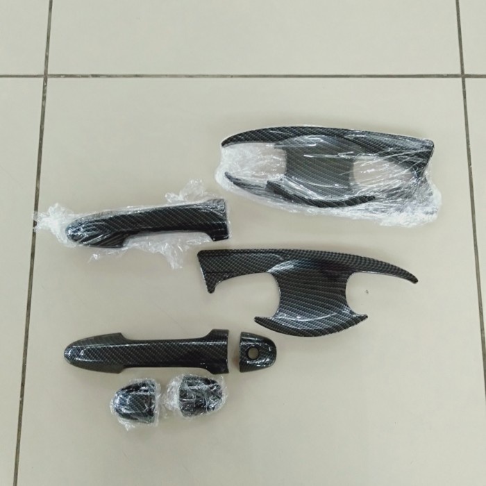 PAKET HANDLE COVER TANKI &amp; OUTER CARBON MOBIL ALL NEW INNOVA REBORN 2016-2021