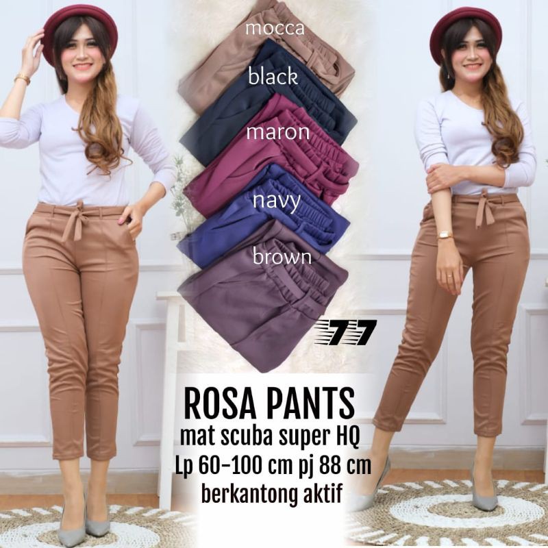 ROSA PANTS SCUBA SUPER